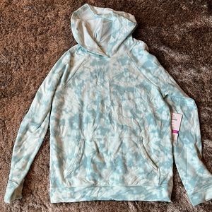 Athleta tie-dye sweatshirt.